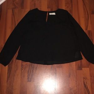 Black Long Sleeve Blouse
